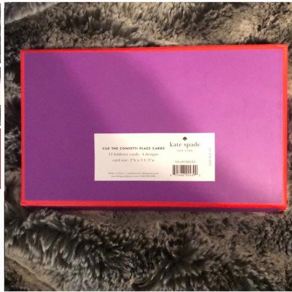 kate spade gold dot place cards new in box - Picture 10 of 10